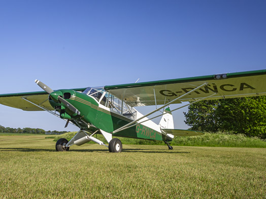 Piper Super Cub 150 for hire Suffolk