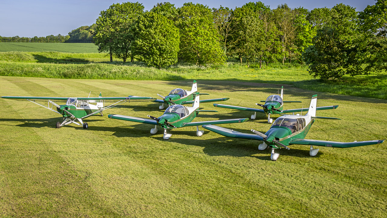 Crowfield Airfield Suffolk, training