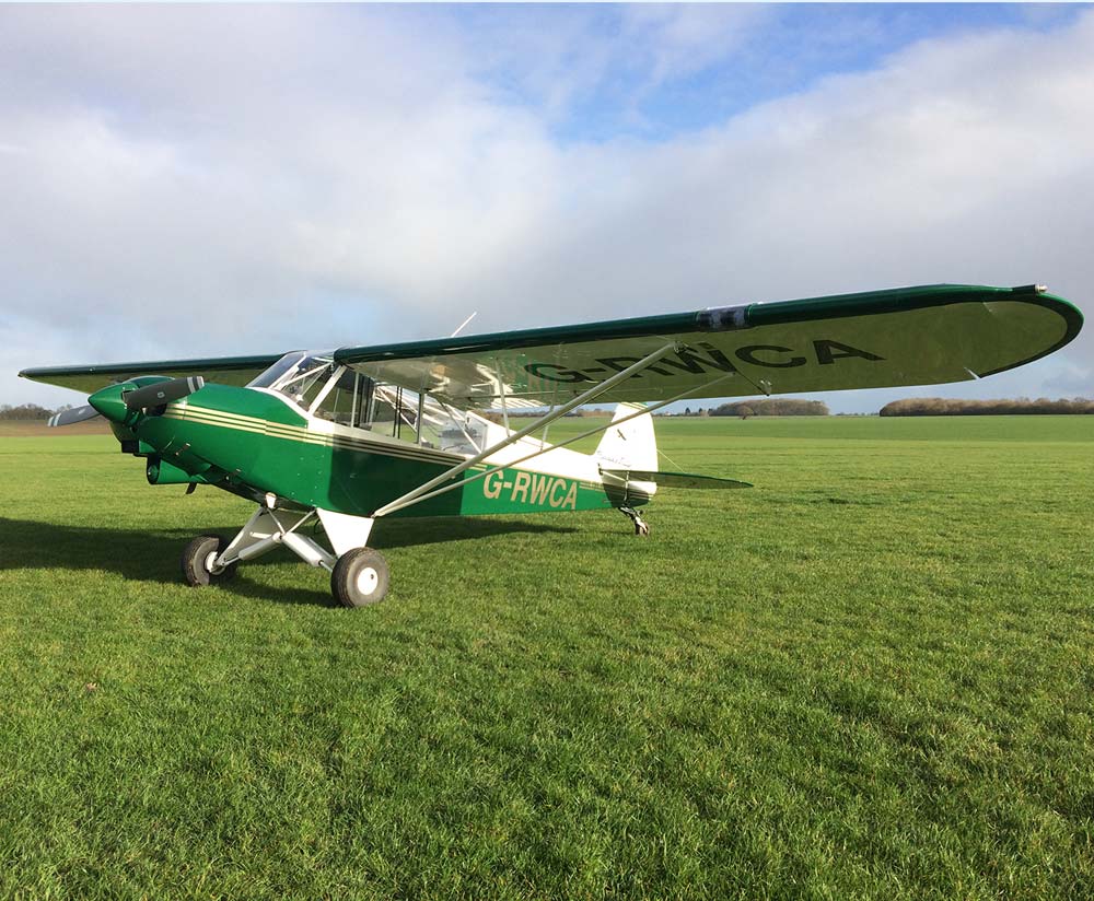Light aircraft hire at Crowfield Airfield